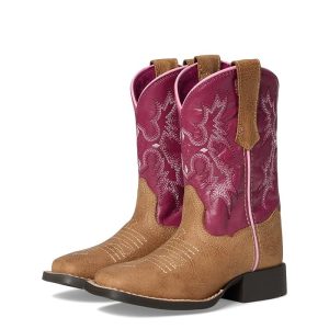 Ariat Kids Tombstone Medium Square Toe Western Boots (Toddler/Little Kid/Big Kid)