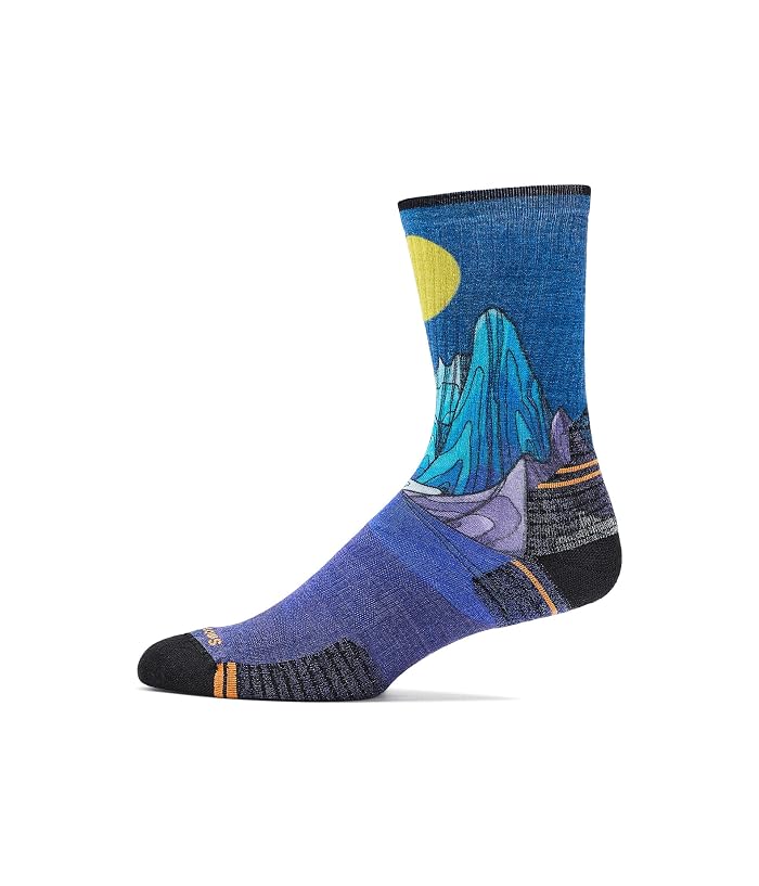 Smartwool Hike Targeted Cushion Mountain Myth Print Crew Socks