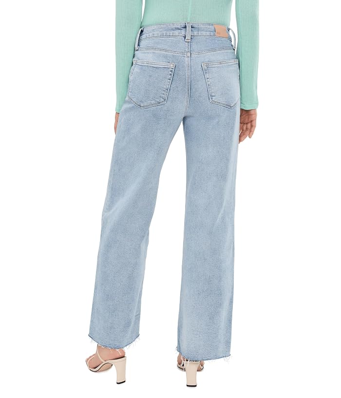 Paige 31" Anessa Front Yoke Stitch Through Pocket Raw Hem in La Belle - Image 4