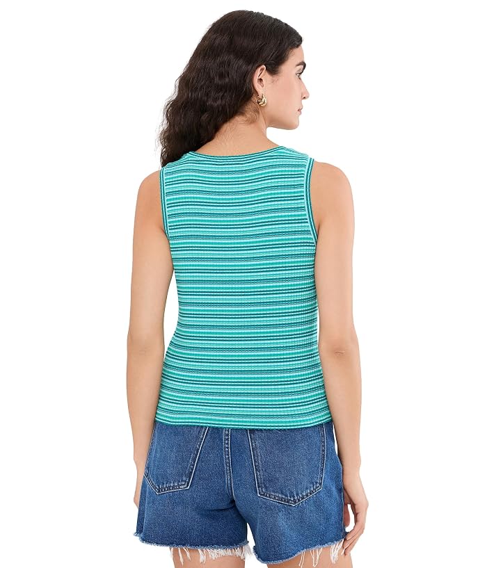 Liverpool Los Angeles Sleeveless Crew Neck Twist Front Knit Top - Image 4