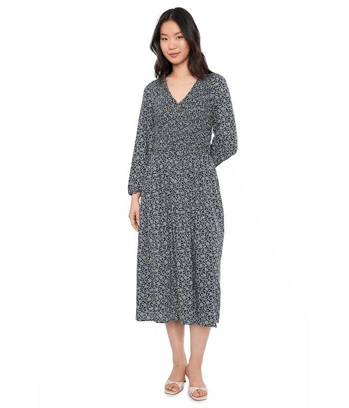 Madewell Smocked V-Neck Midi Dress - Image 2