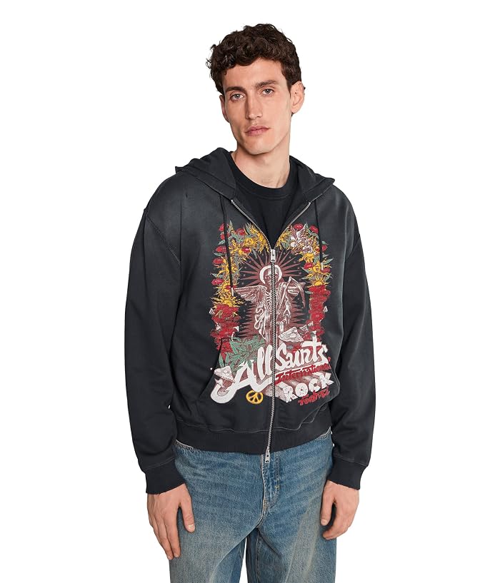 AllSaints Roque Zip Hoody