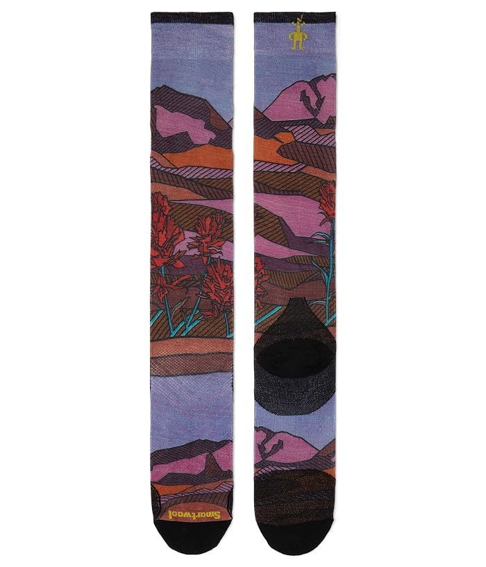 Smartwool Ski Zero Cushion Floral Field Print Over the Calf - Image 2