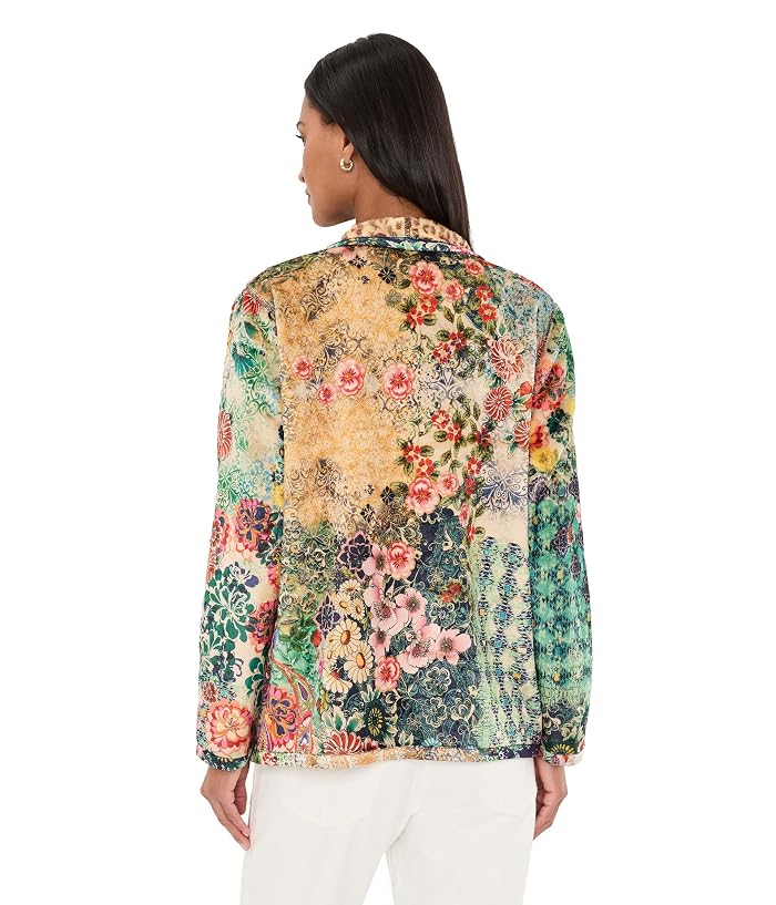 Johnny Was Joan Wrap Binded Sherpa Jacket (Reversible) - Image 4