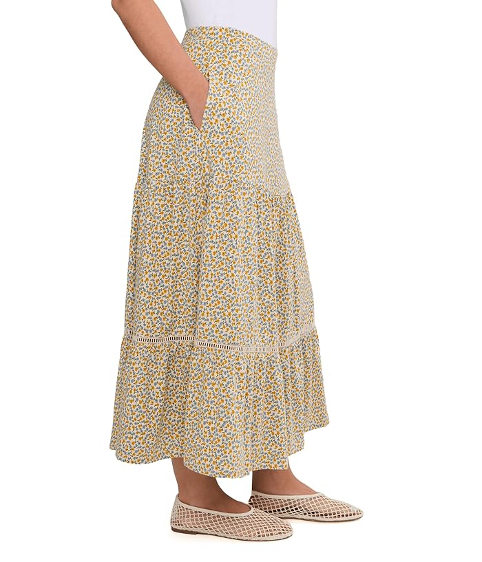 Toad&Co Marigold Tiered Midi Skirt - Image 3