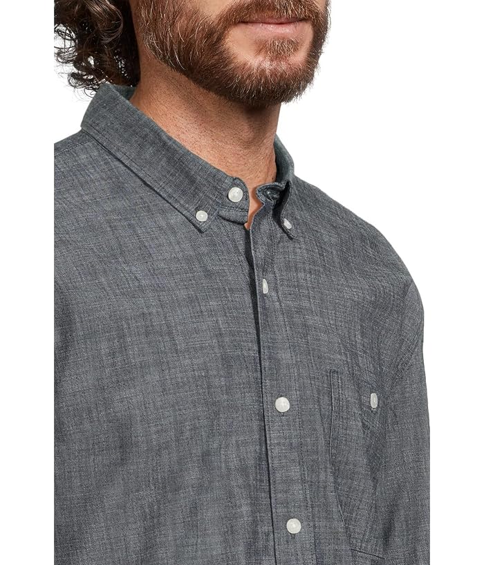 L.L.Bean Comfort Stretch Chambray Shirt, Traditional Untucked Fit, Long-Sleeve - Image 4
