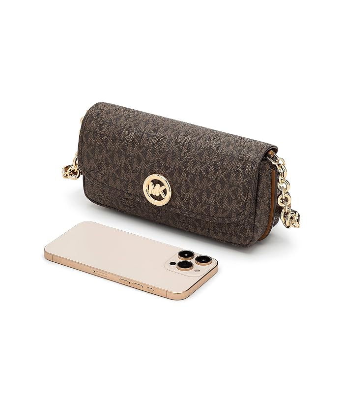 MICHAEL Michael Kors Nolita Small Flap Chain Crossbody - Image 3