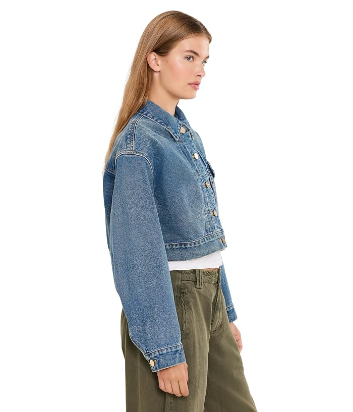 AllSaints Blink Cropped Jacket - Image 3