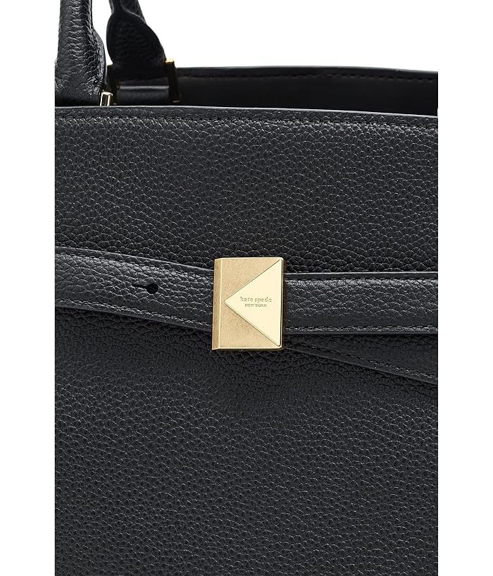Kate Spade New York Deco Pebbled Leather Large Satchel - Image 4