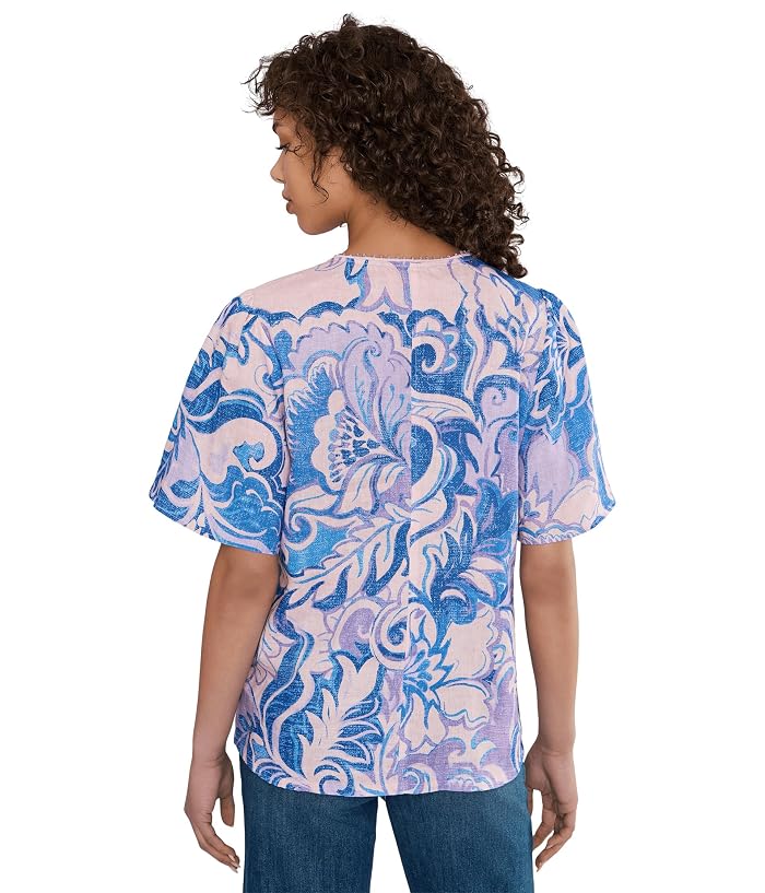 Johnny Was Ruffle Sleeve Field Blouse- Ravena - Image 4
