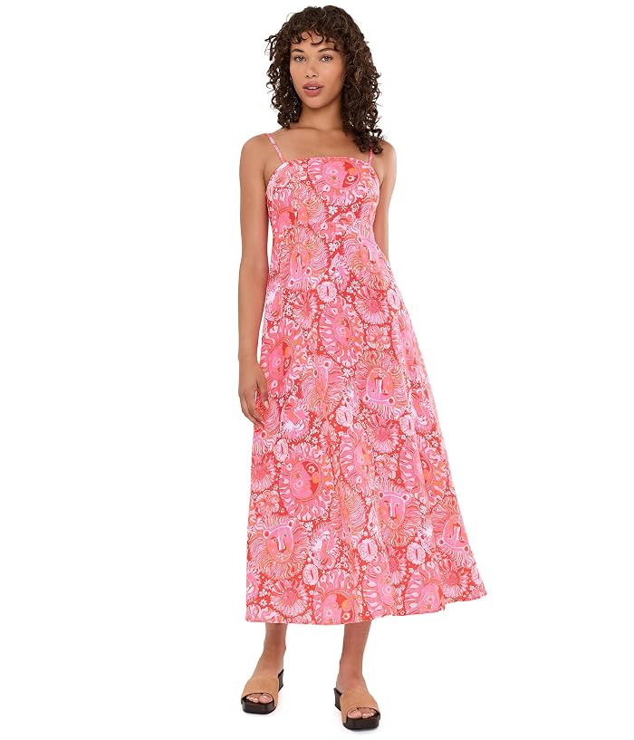 Lilly Pulitzer Jorgian Linen Midi Dress
