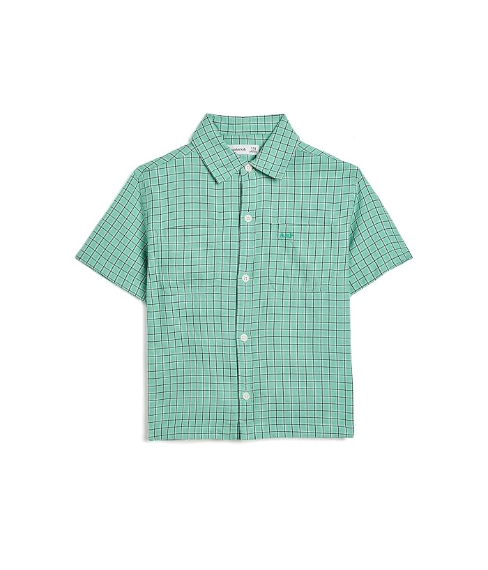 abercrombie kids Boxy Woven Shirt (Big Kids)