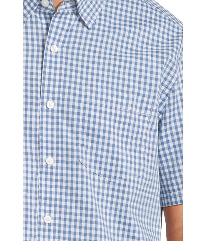 L.L.Bean Comfort Stretch Performance Shirt Short Sleeve Slightly Fitted Plaid - Image 4