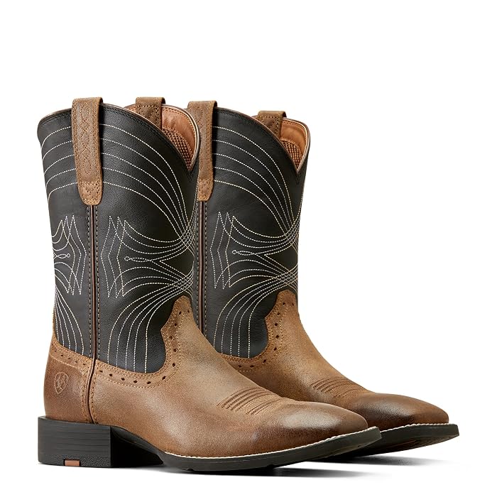 Ariat Sport Wide Square Toe Western Boots