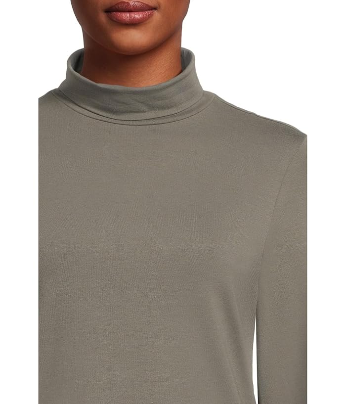 PACT Luxe Stretch Jersey Slim Turtleneck - Image 4