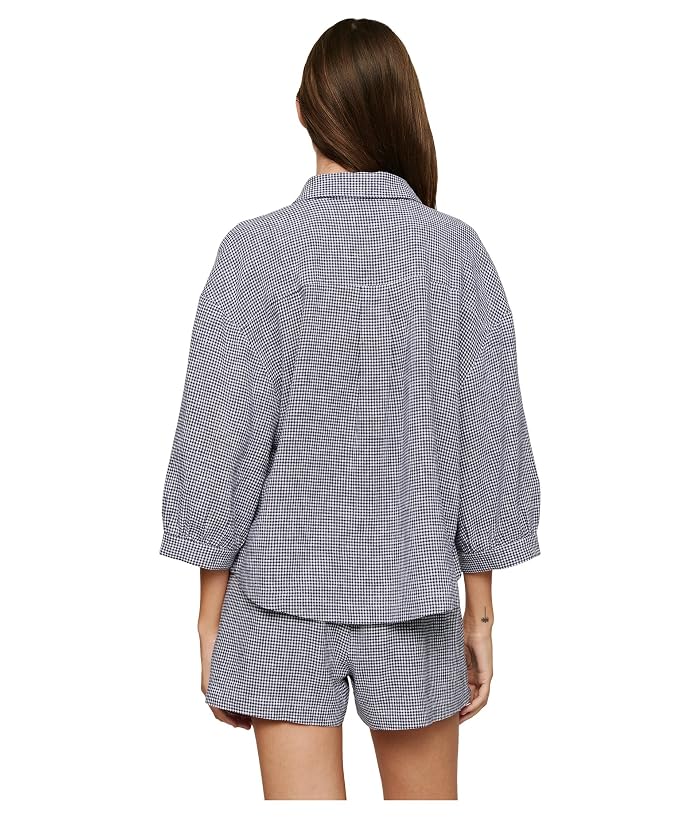Eberjey Linen Blend Relaxed Sleeve Top - Image 2