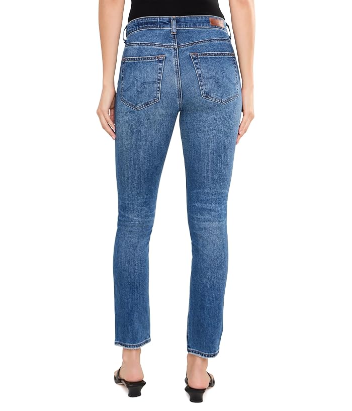AG Jeans Mari Mid-Rise Slim Straight Jeans - Image 4