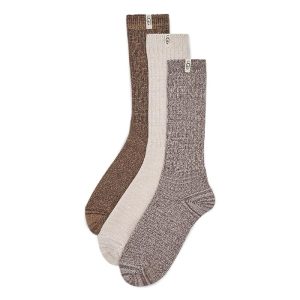 UGG Rib Knit Slouchy Crew 3 Pack