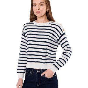 Vince Camuto Long Sleeve Stripe Pullover