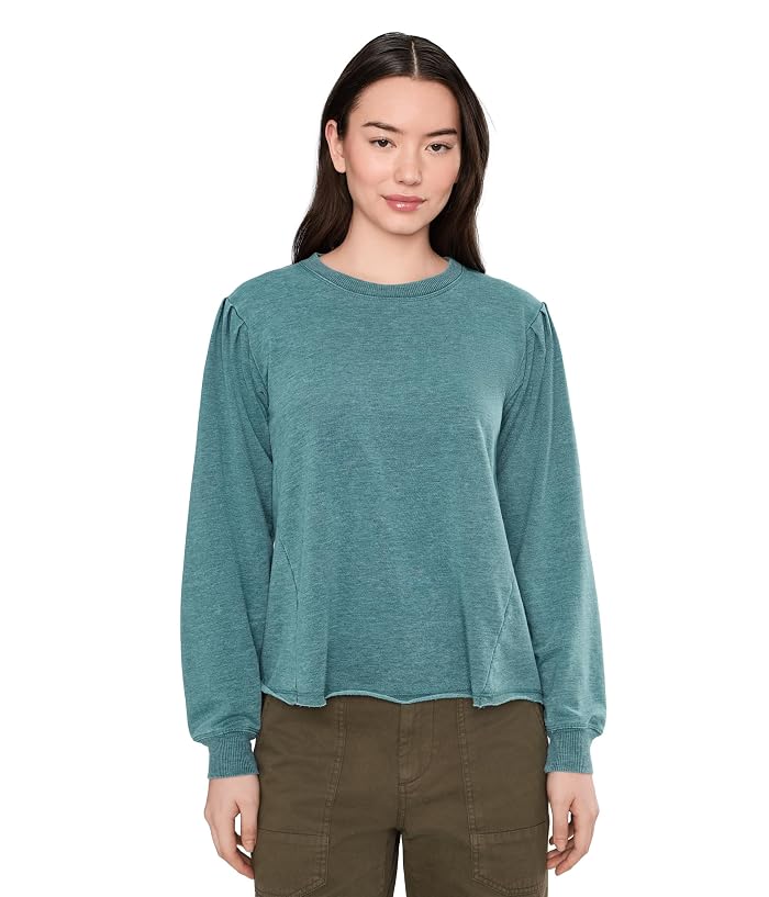 Mod-o-doc Long Pleated Sleeves Sweatshirt