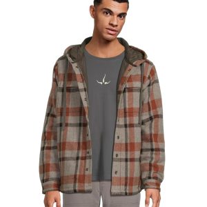Prana Asgard Hooded Flannel Shirt