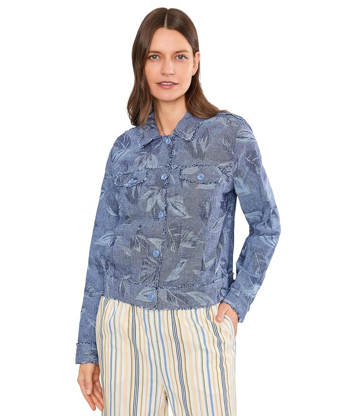Tommy Bahama Two Palms Raw Edge Jacquard Jacket