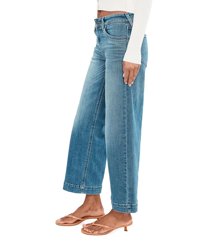 Ariat Perfect Rise Jazmine Wide Leg Crop Jeans - Image 3