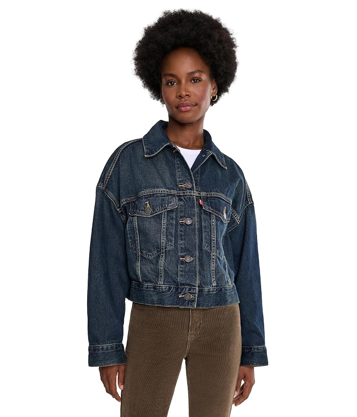 Levi's® Premium Loose Crop Trucker