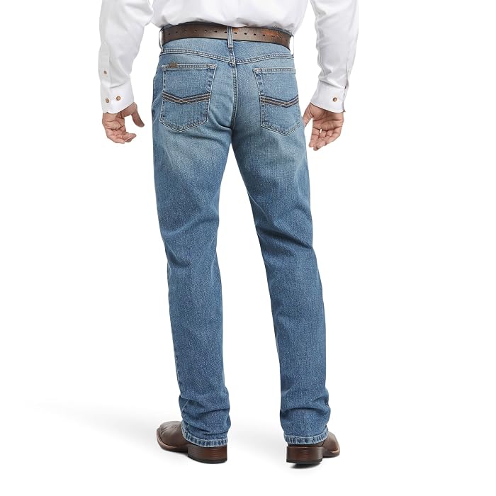 Ariat M4 Low Rise Stackable Straight Leg Jeans in Sawyer - Image 2