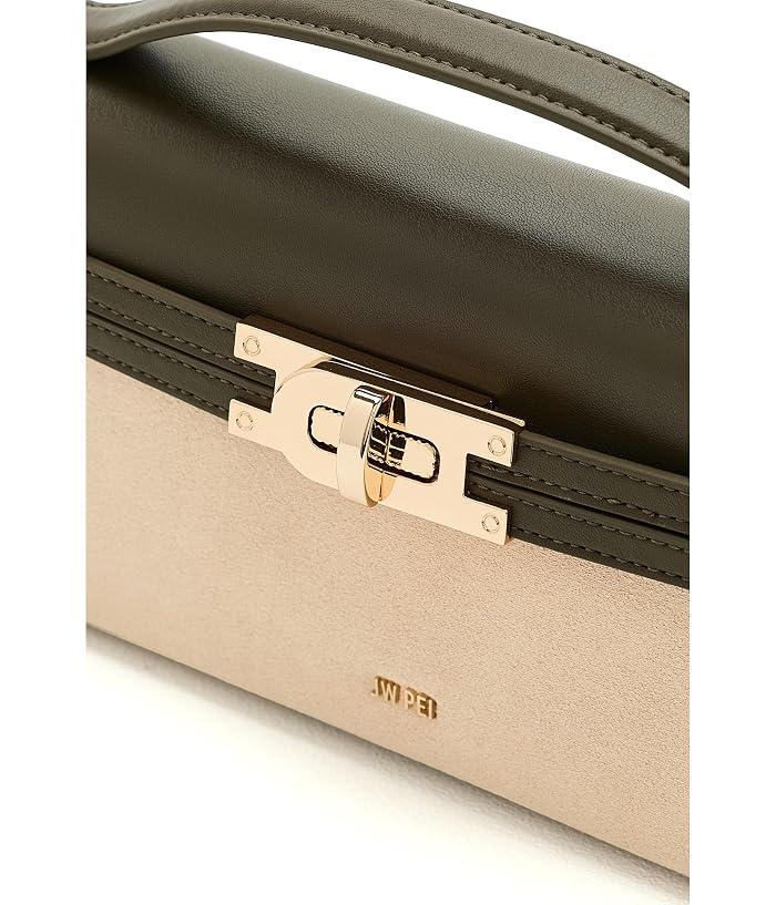 JW PEI Bria Faux Suede Structured Top Handle Bag - Image 4
