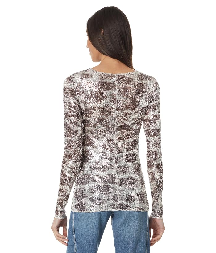 Free People Printed Gold Rush Long Sleeve - Image 2