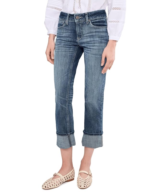 Ariat Perfect Rise Silvie Straight Leg Crop Jeans