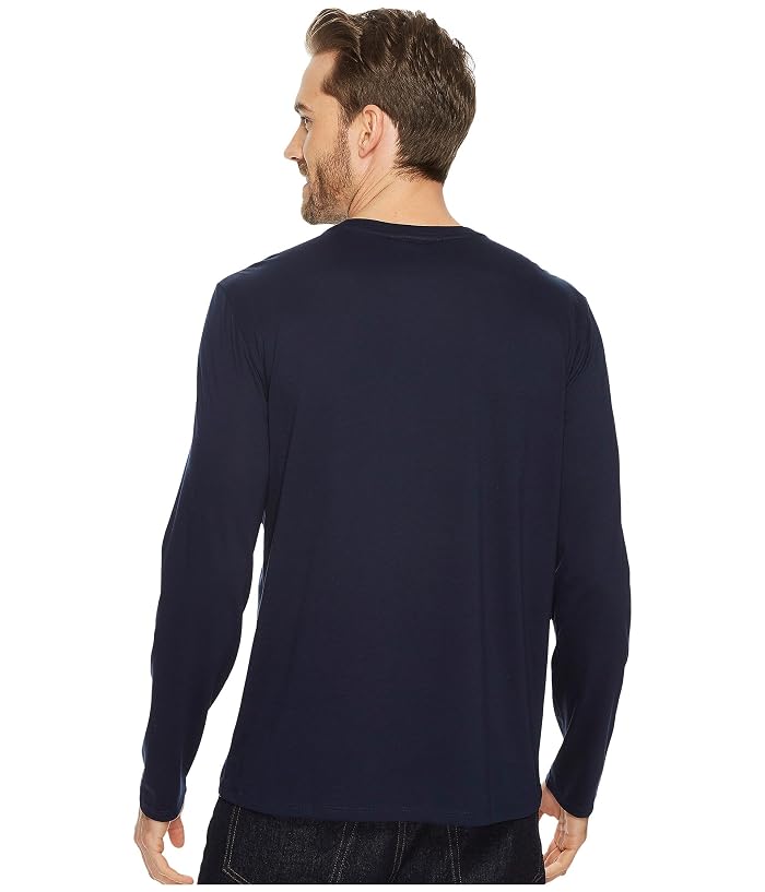 Lacoste Long Sleeve Pima Jersey Crew Neck T-Shirt - Image 3