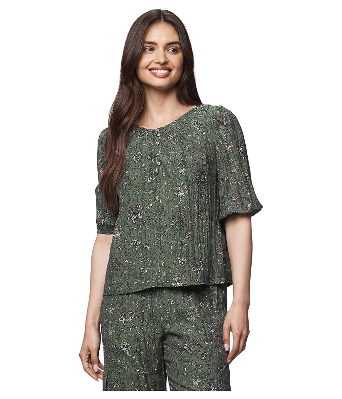 Splendid Versailles Floral Blouse