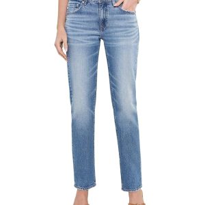 AG Jeans Sandra Low-Rise Straight Jeans