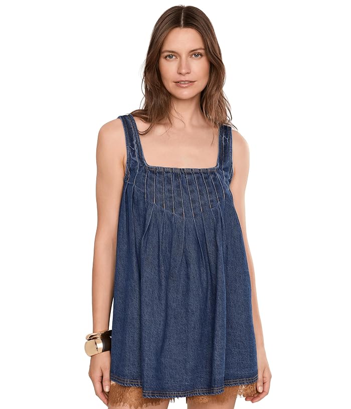Free People Katie Denim Tunic