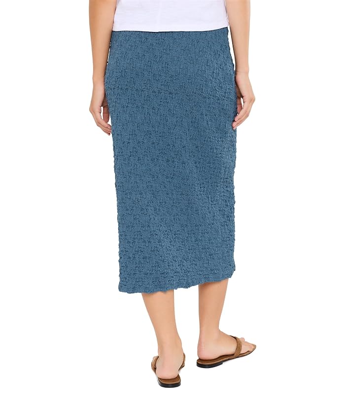 Eileen Fisher Petite Bubble Jacquard Straight Skirt - Image 4
