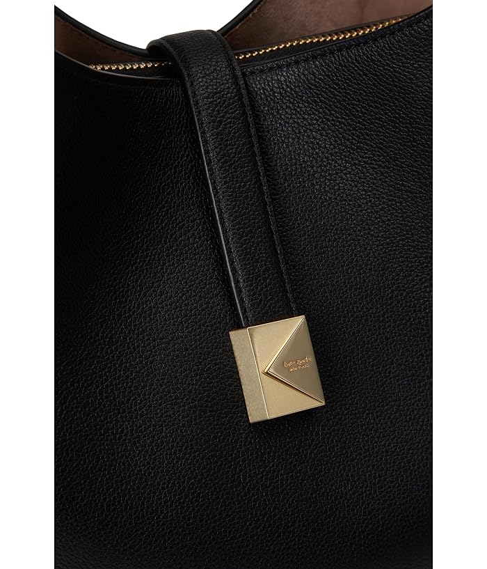 Kate Spade New York Deco Pebbled Leather Large Shoulder Bag - Image 4