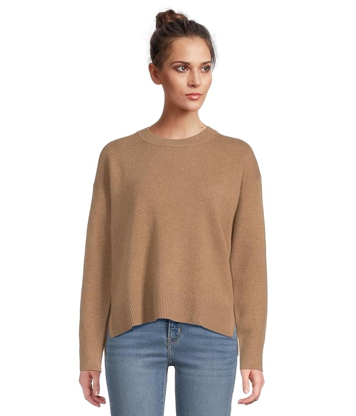 L.L.Bean Wicked Soft Cotton/Cashmere Crewneck Sweater