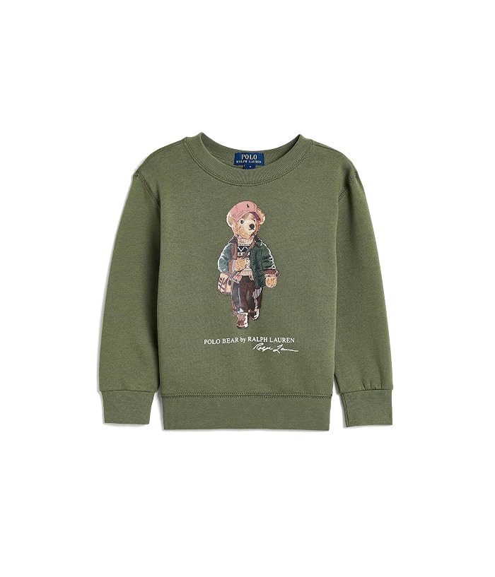 Polo Ralph Lauren Kids Polo Bear Fleece Sweatshirt (Toddler/Little Kid) - Image 4