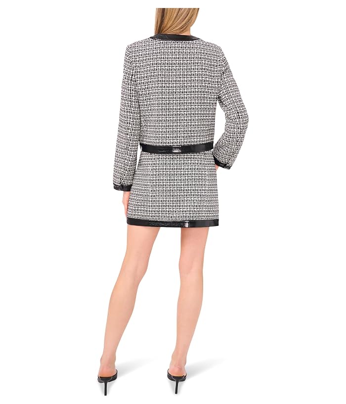 CeCe Tweed Front Pocket Mini Skirt - Image 2