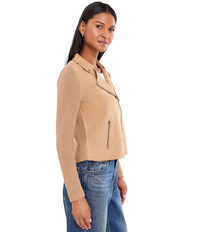 NIC+ZOE Mixed Media Moto Jacket - Image 3