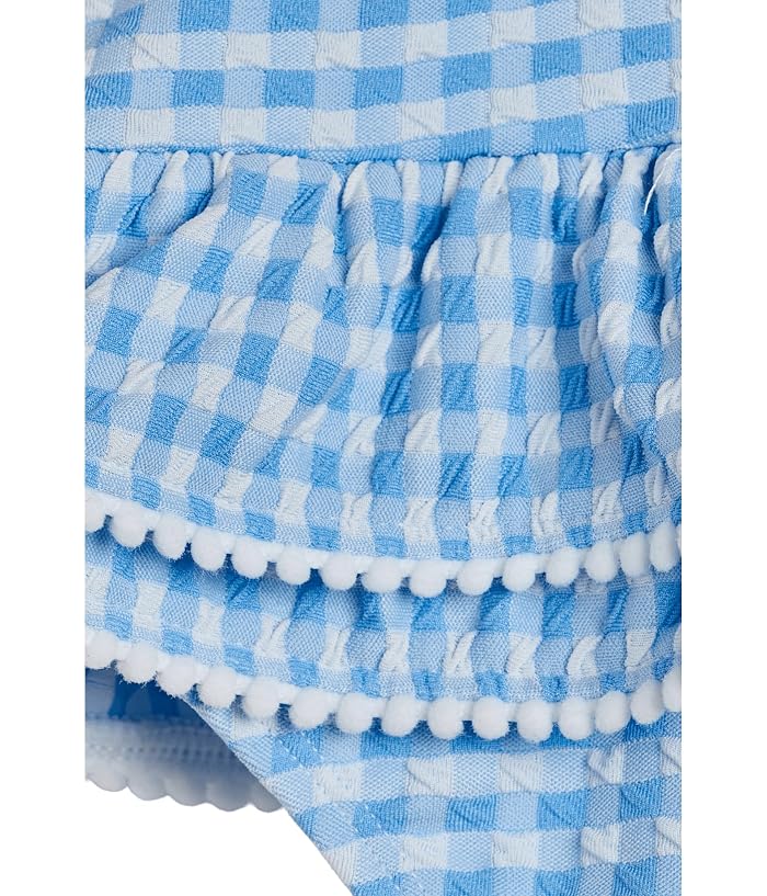 Snapper Rock Kids Seaside Gingham Skirt Swimsuit (Infant/Toddler/Little Kid) - Image 3