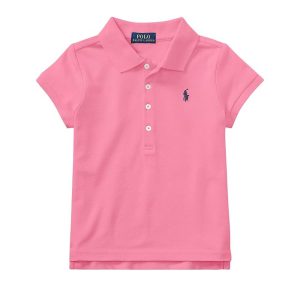 Polo Ralph Lauren Kids Short Sleeve Mesh Polo Shirt (Toddler/Little Kid)