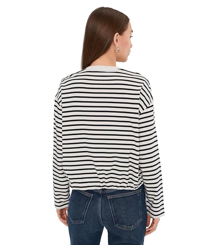 Madewell The Perfect Tie-Waist Tee in Allday Jersey - Image 4