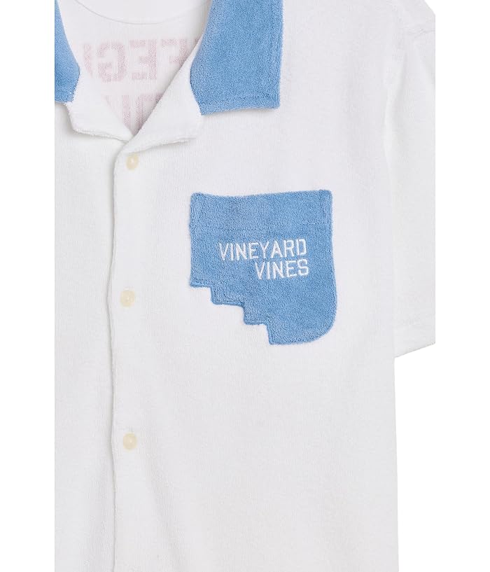 Vineyard Vines Kids Shark Terry Towel Shirt (Toddler/Little Kid/Big Kid) - Image 3