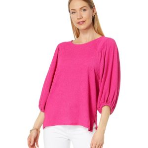 Vince Camuto Puff Sleeve Knit Top