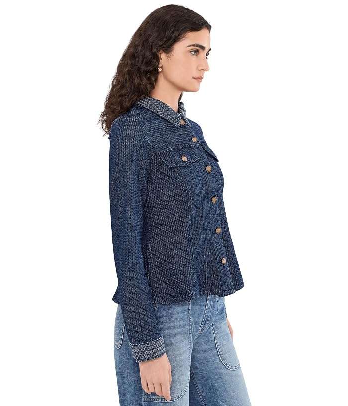 Liverpool Los Angeles Fit and Flare Stretch Denim Trucker Jacket - Image 3