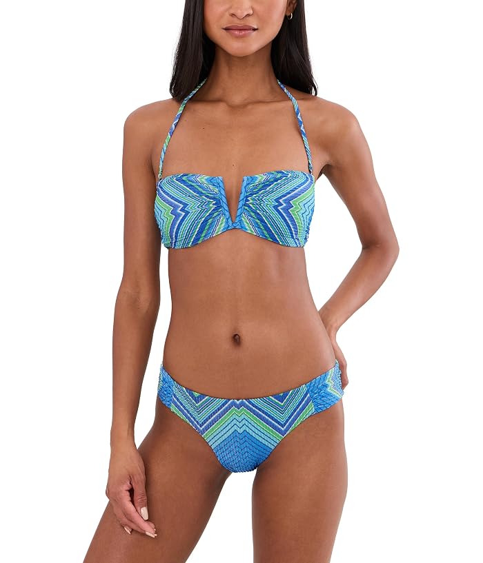 BECCA Summer Sunrise Brinley Shirred Bandeau Top - Image 2