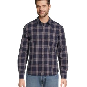 UNTUCKit Long Sleeve Gahard Flannel Shirt